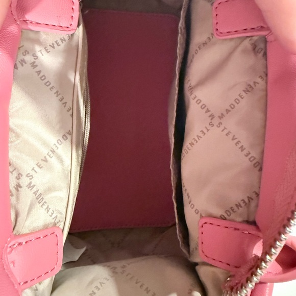 Steve Madden Pink Quilted Mini Bag - Picture 5 of 5